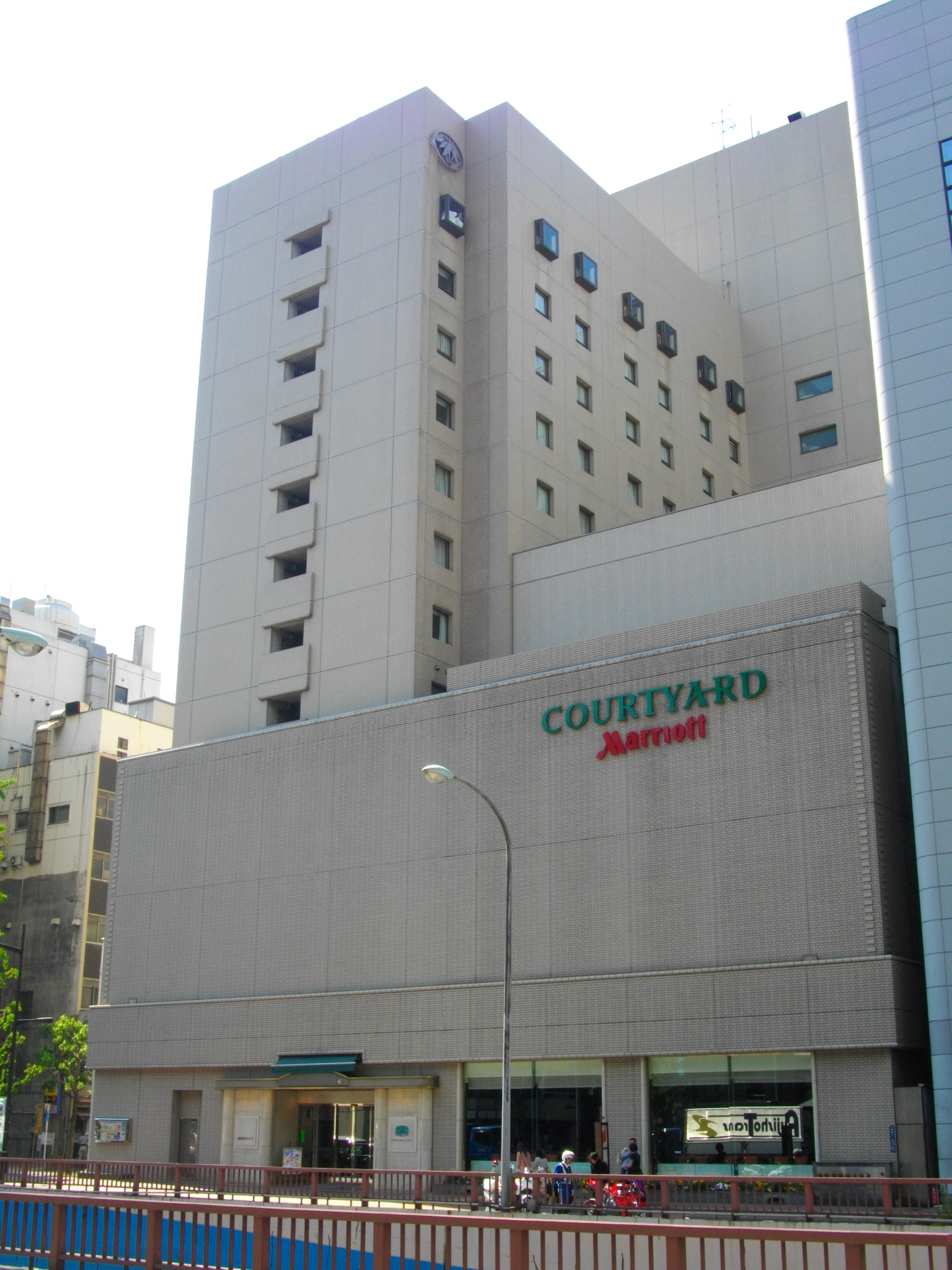 Exterior of Courtyard by Marriott Tokyo Ginza Hotel