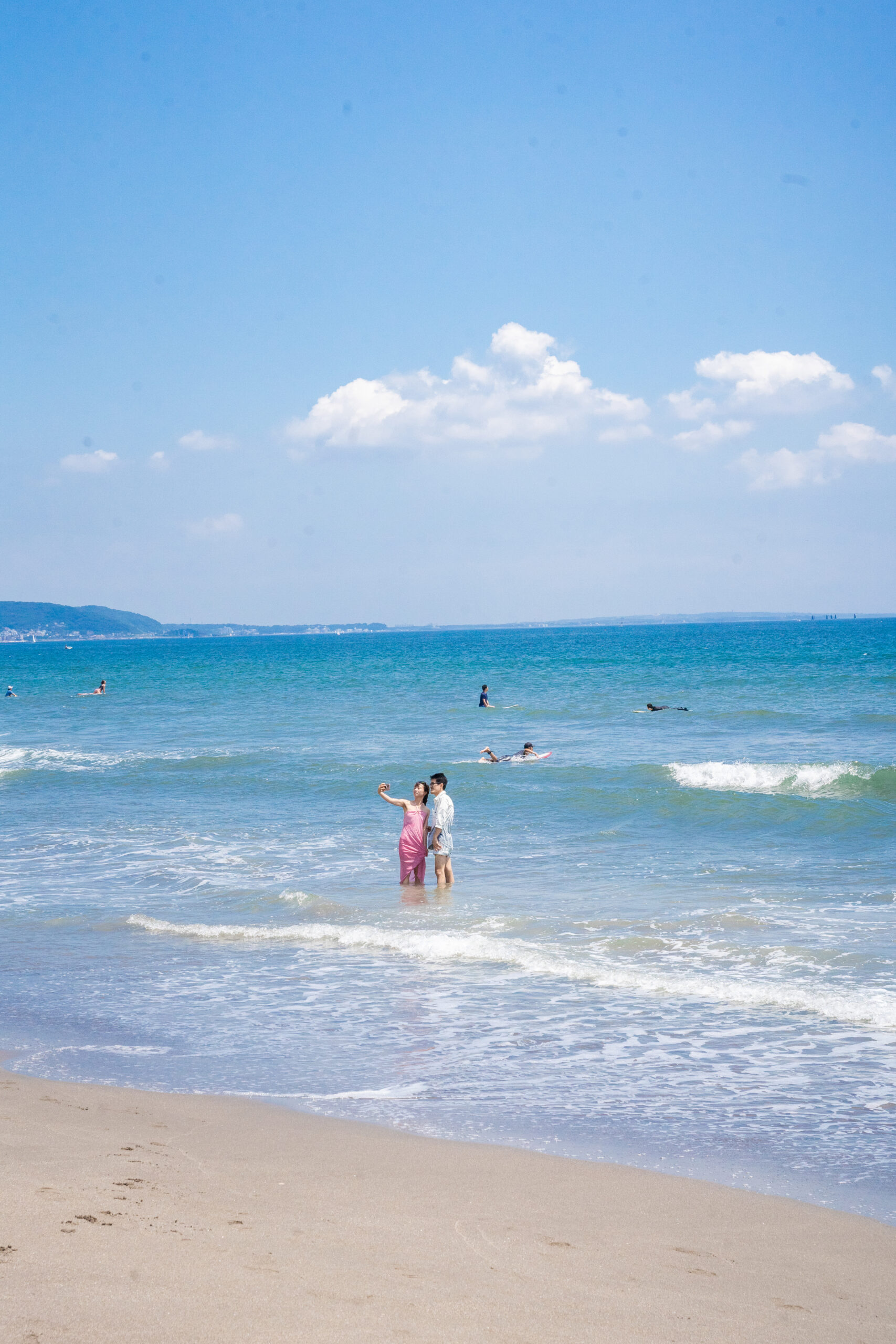 Shichirigahama Beach on the Shonan coast