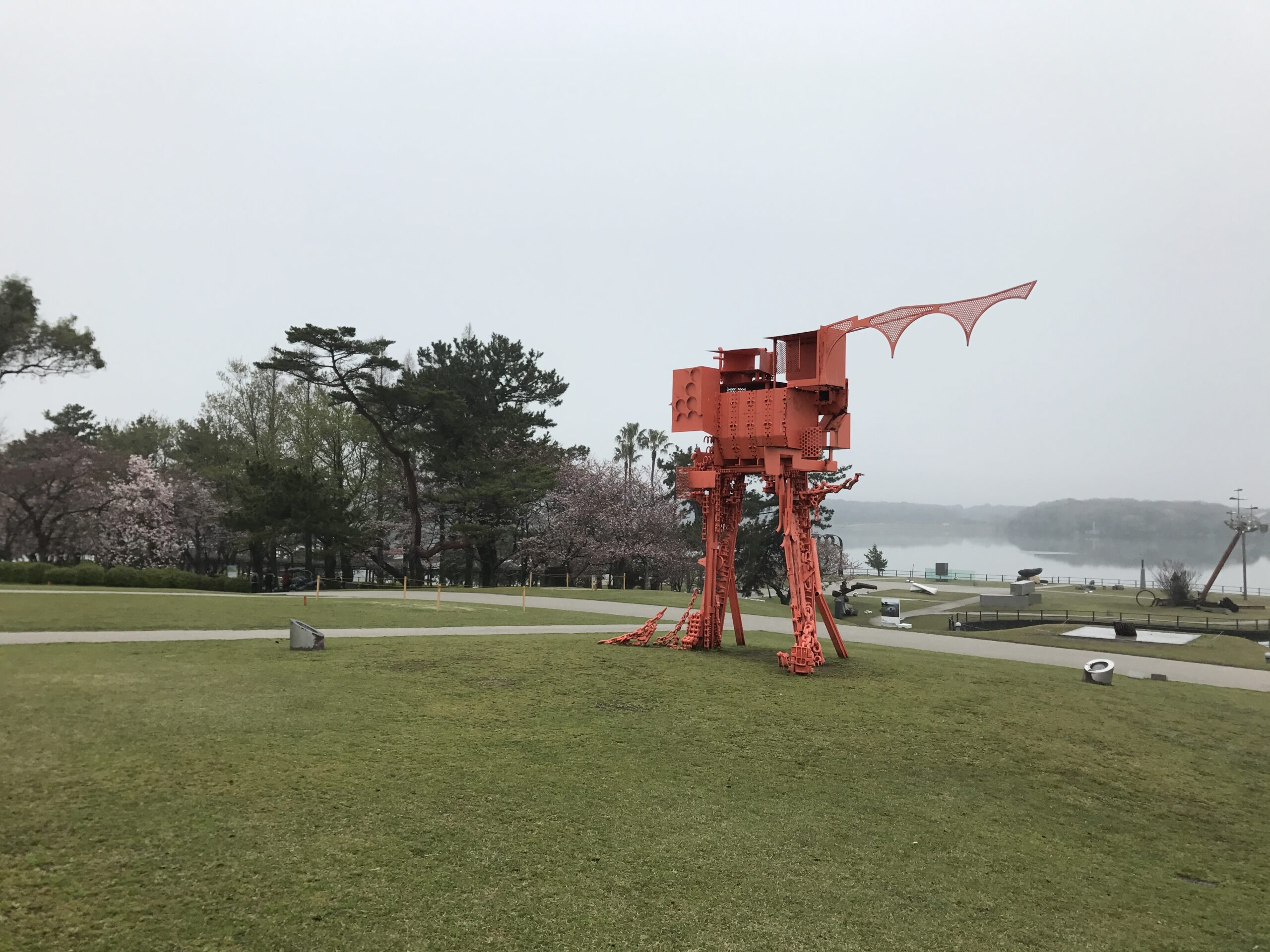 Ube Biennale Hill of Sculptures in Tokiwa Park