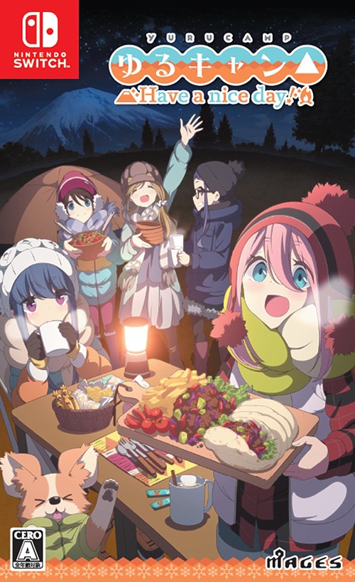Yuru Camp Have a nice day Nintendo Switch game cover