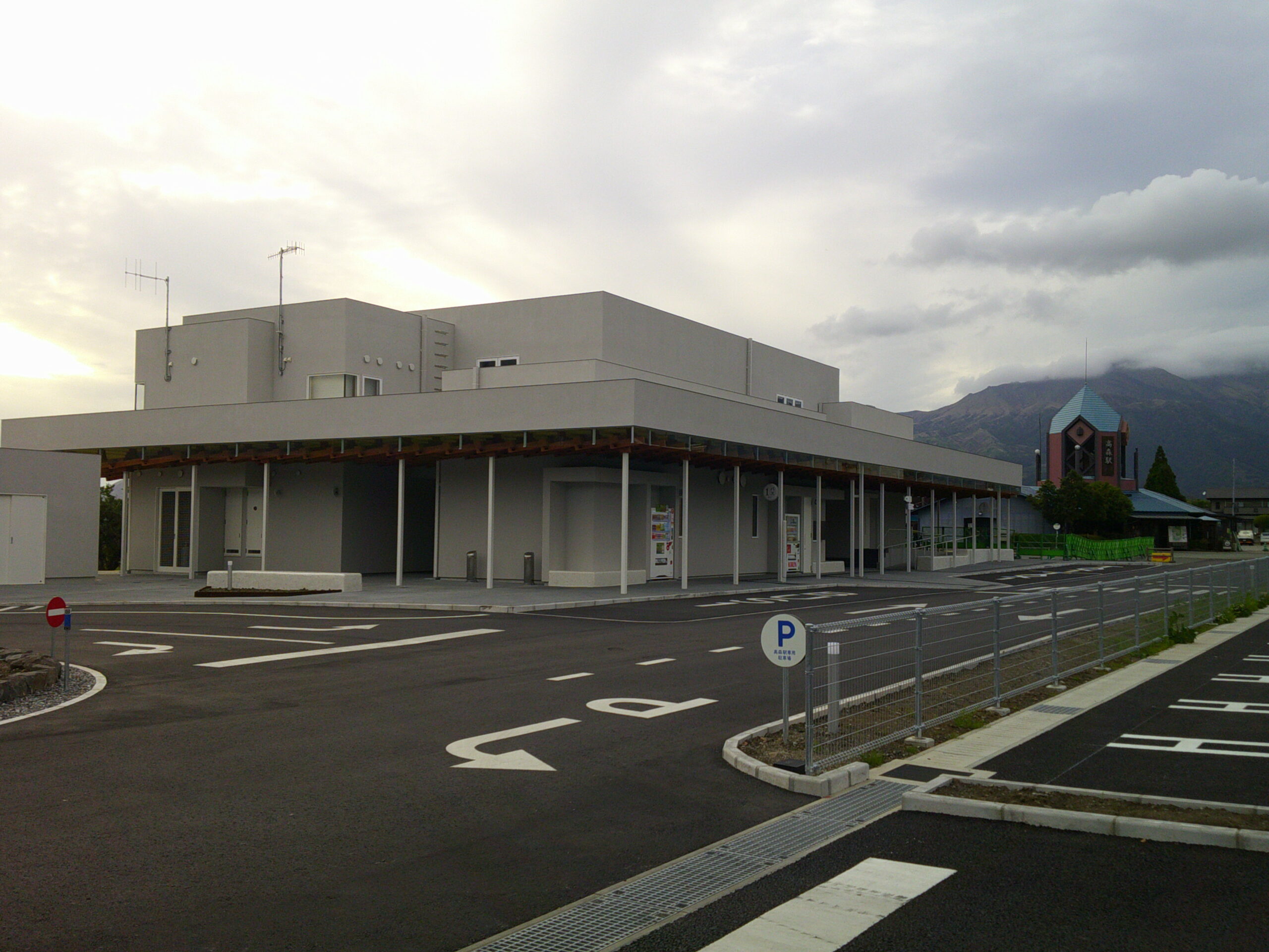 Takamori Station in Kumamoto