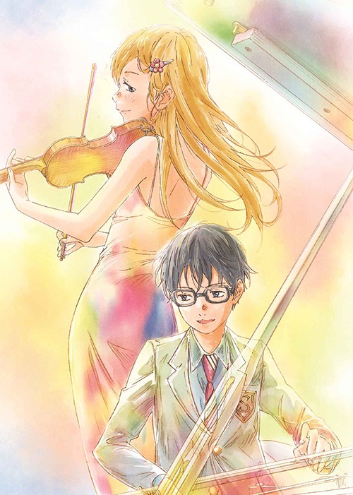 Your Lie in April Volume 3 limited edition Blu-ray official product visual